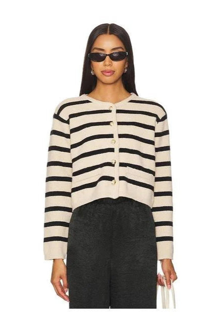 Benni Stripe Cardigan