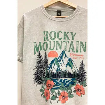 Rocky Mountain Mineral Tee