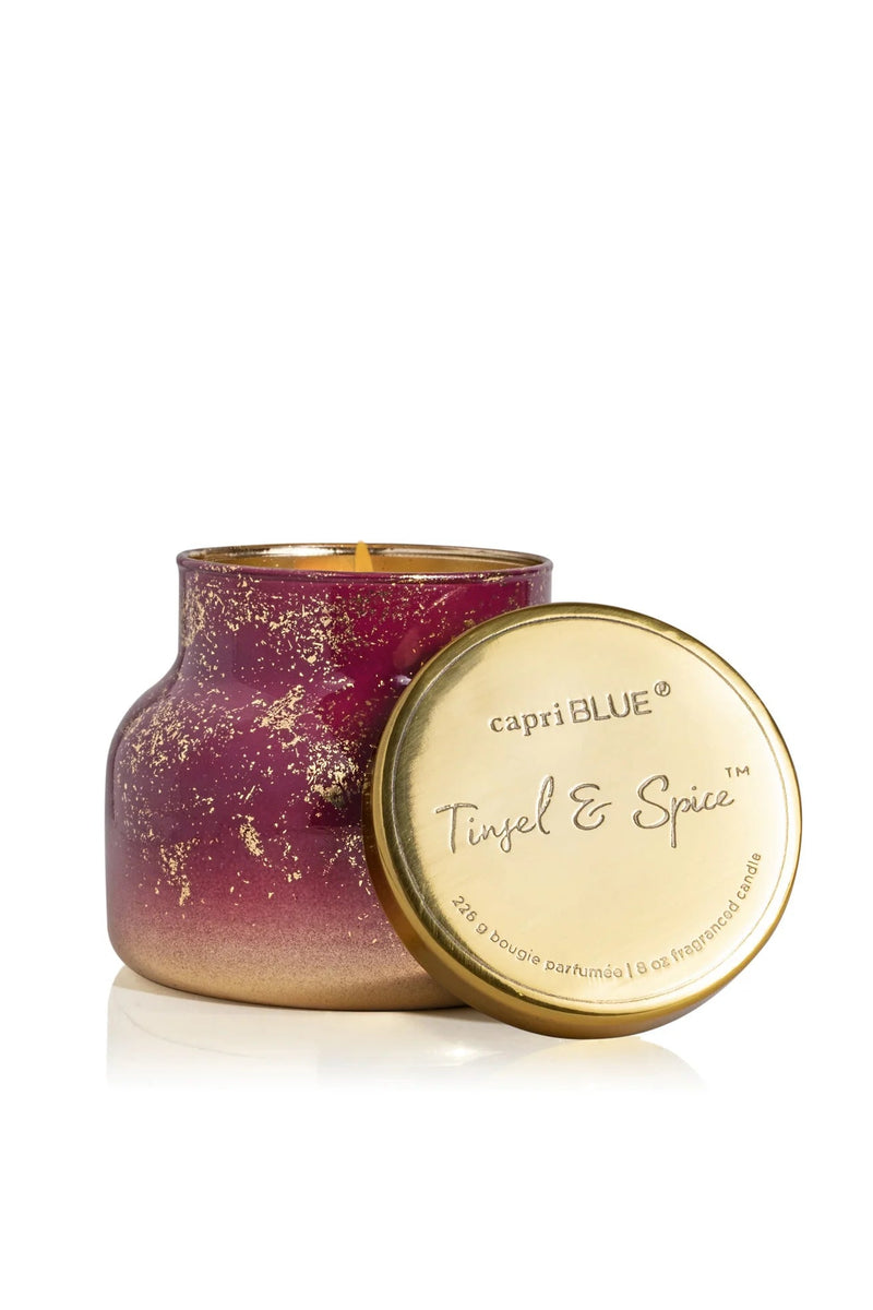 Tinsel & Spice Glimmer Petite Jar Candle