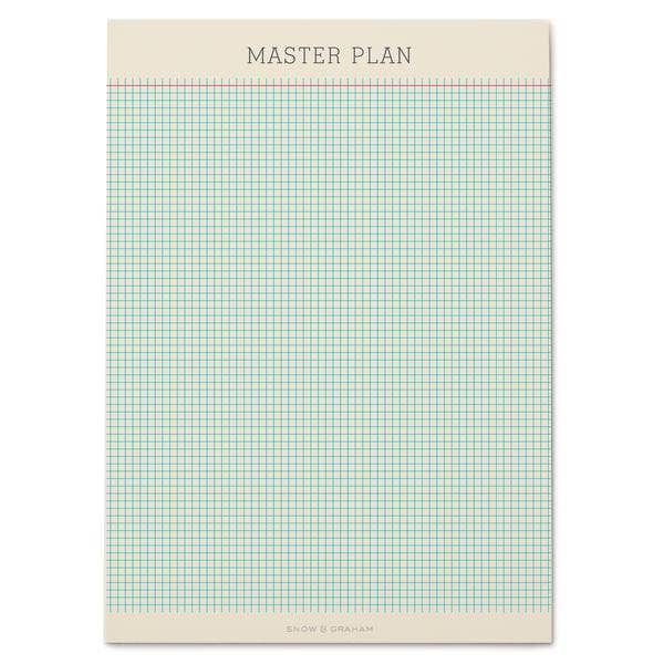 Master Plan notePAD