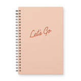 Let's Go Undated Weekly Planner Journal