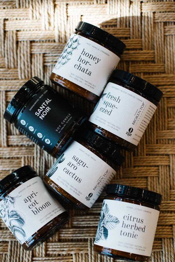 Citrus Herbed Tonic Soy Candle 9 oz.
