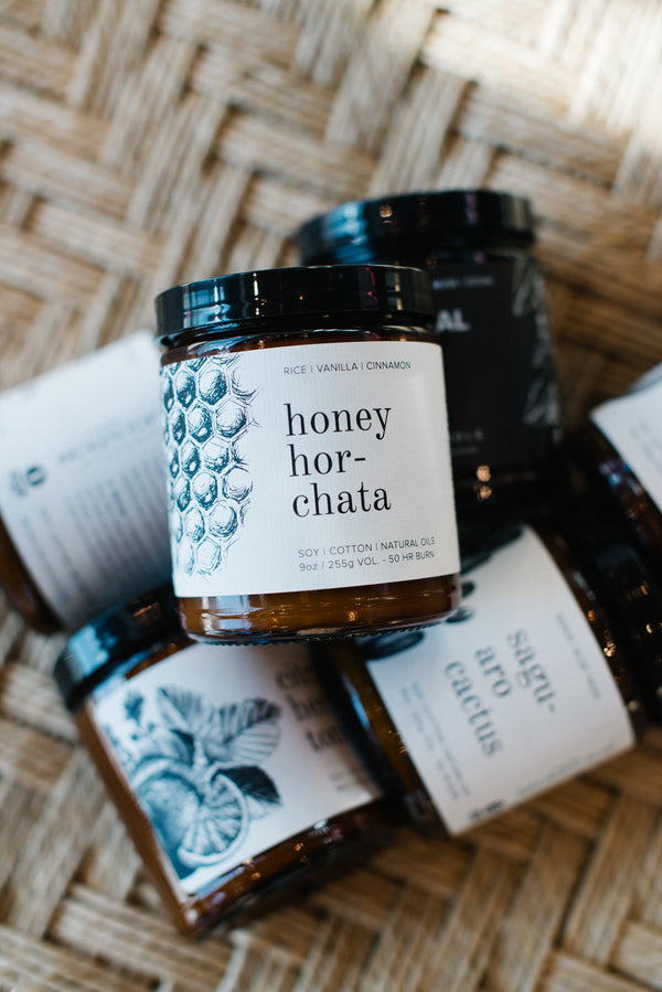 Honey Horchata Soy Candle 9 oz.