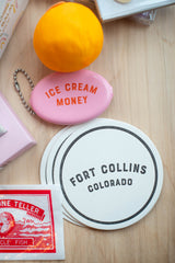 Fort Collins Paper Coasters
