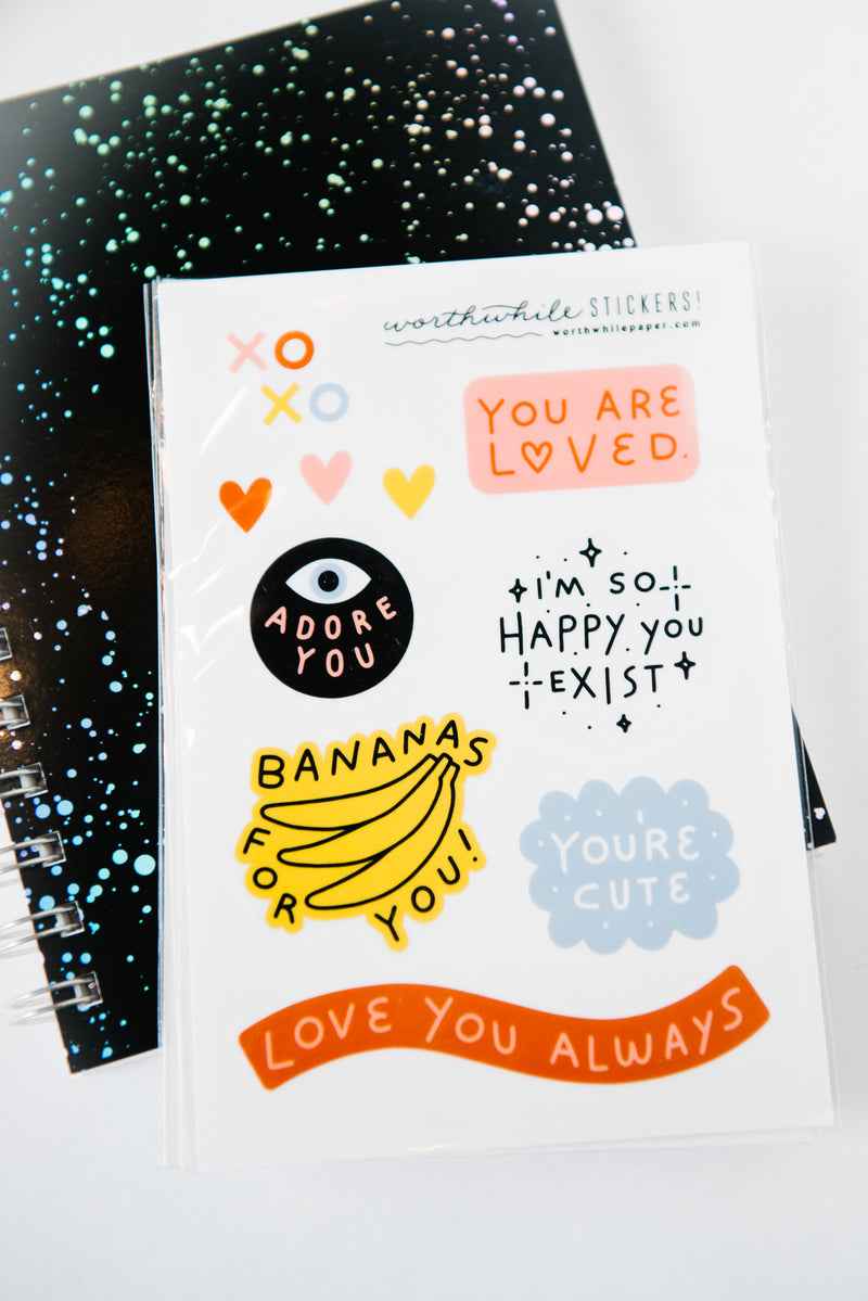 You Are Loved Sticker Sheet