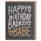 Badass Birthday Card
