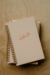 Let's Go Undated Weekly Planner Journal