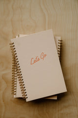 Let's Go Undated Weekly Planner Journal